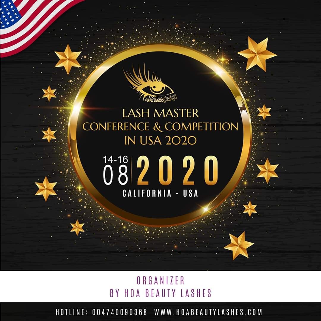 NTERNATIONAL LASH COMPETITION IN USA AND LASH MASTER CONFERENCE 2020
