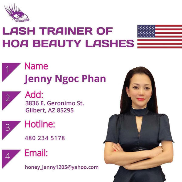 Eyelash Extension Training with Jenny Phan